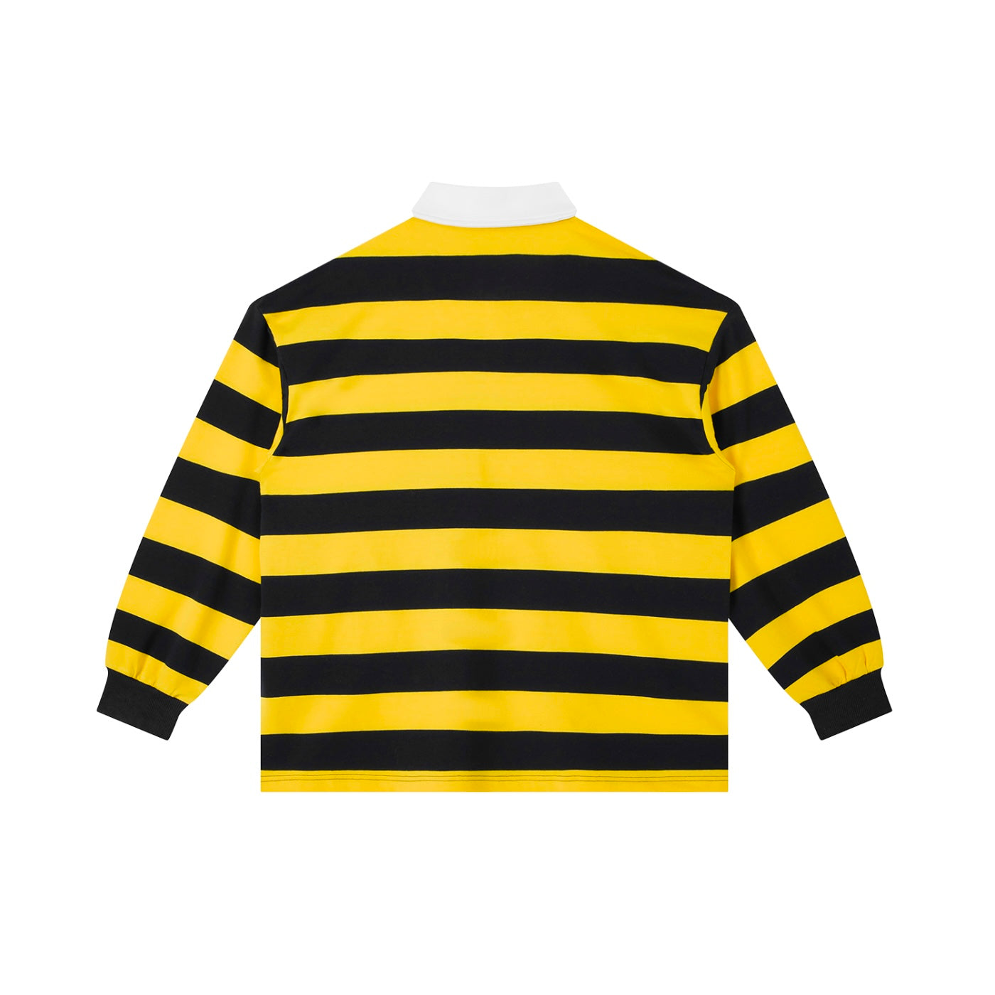 SIGNATURE STRIPE POLO (YELLOW WITH NAVY)
