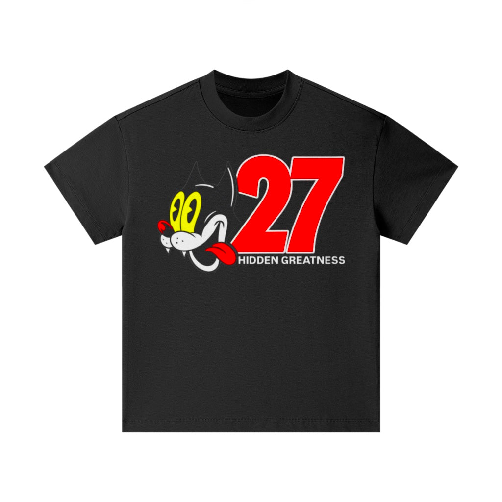 KIDS WILDCAT TEE (BLACK)