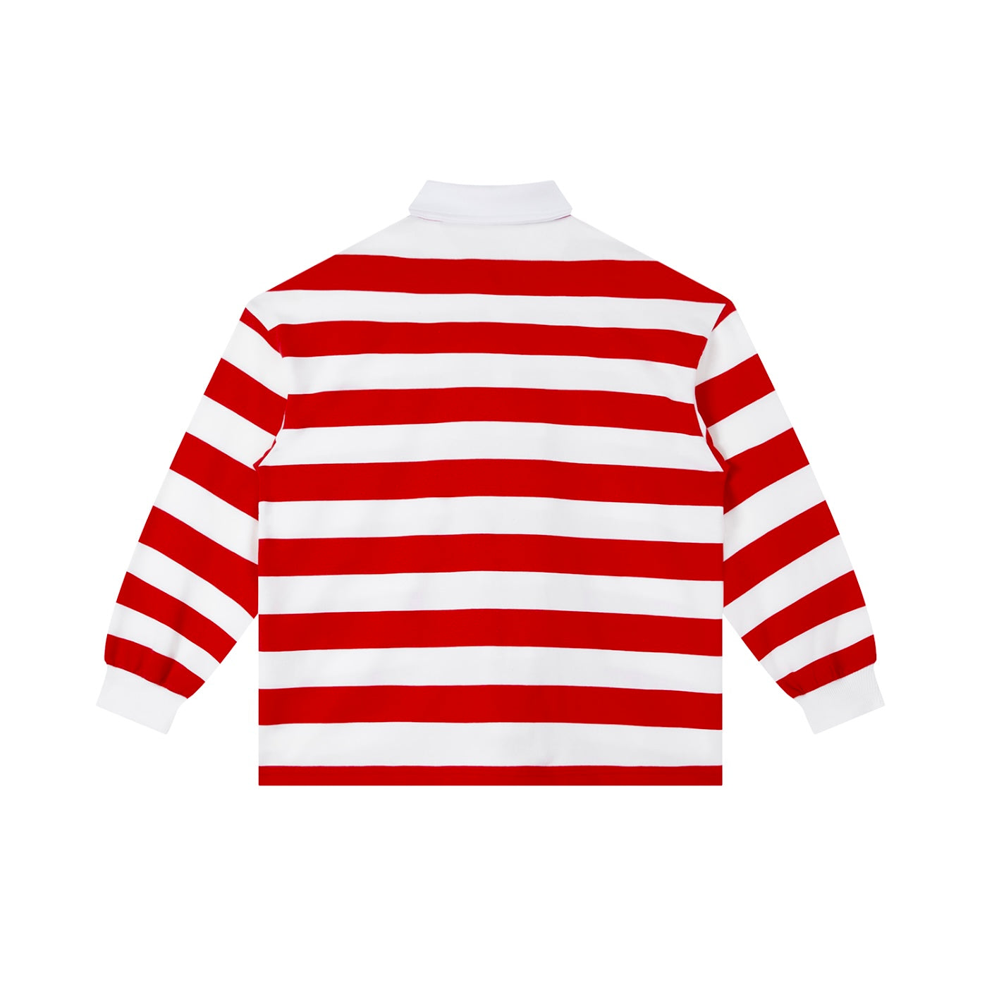 SIGNATURE STRIPE POLO (RED WITH WHITE )