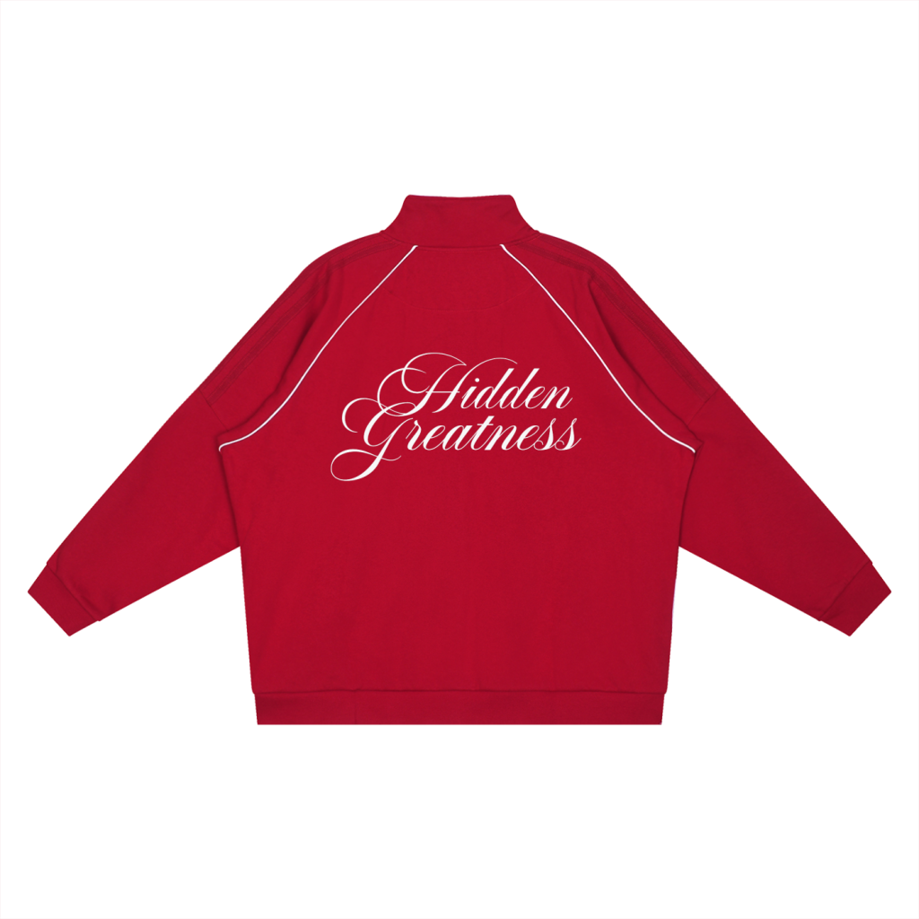 REFLECTION STRIPED JACKET(RED)