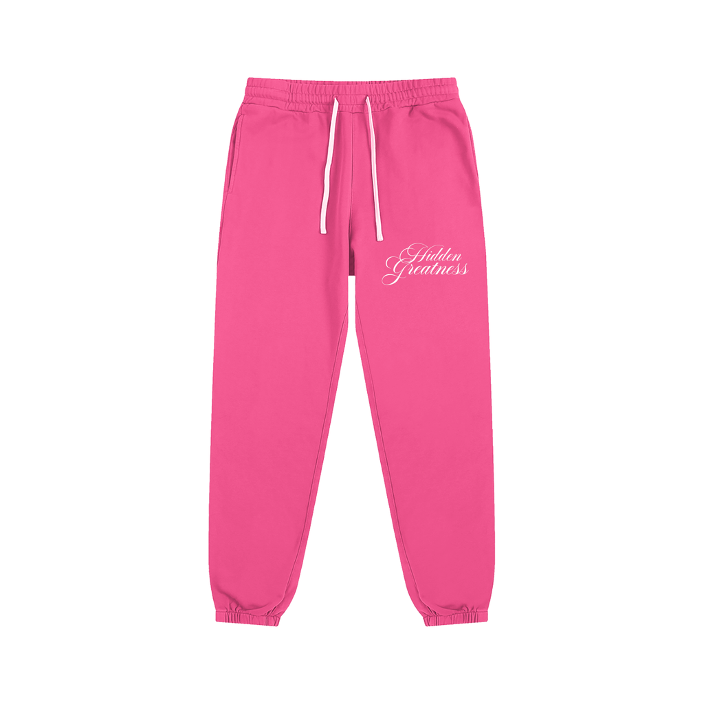 ESSENTIAL SWEATPANTS (ROSE PINK)